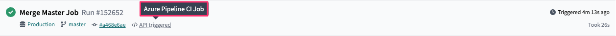 ADO-triggered job in dbt Cloud ADO-triggered job in dbt Cloud